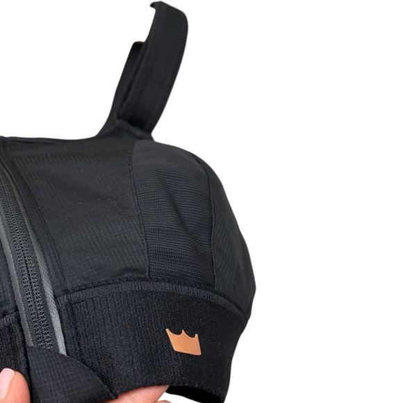 SHEFIT Ultimate Sports Bra Front adjustable Closure Black Size 2Luxe - Picture 6 of 10